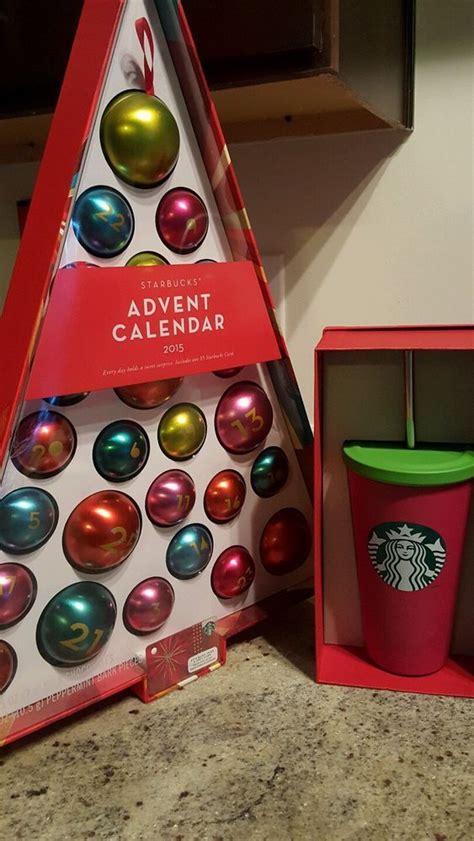 Mini Starbucks Cup Advent Calendar